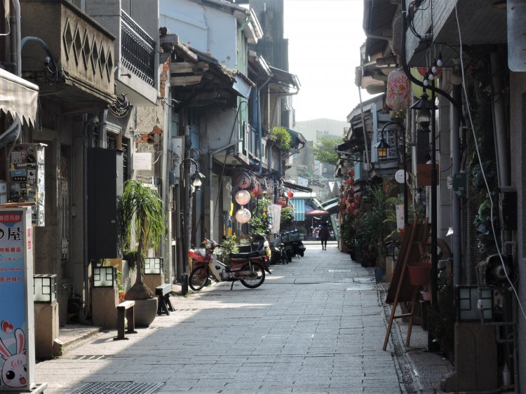 風情ある町並みが人気の台南・神農街。