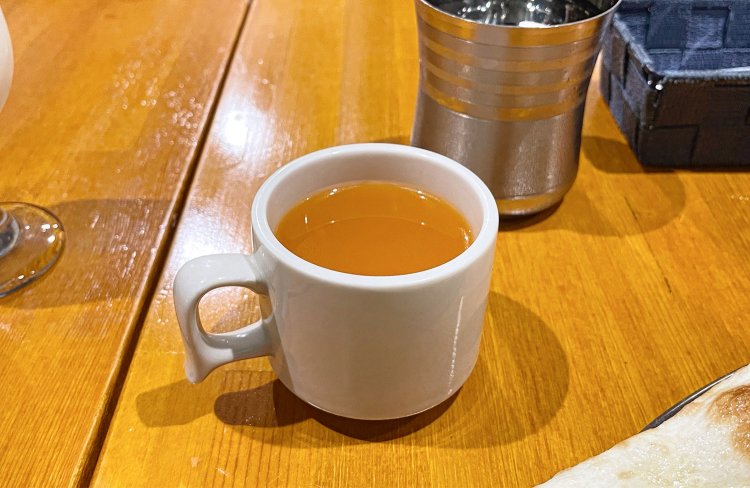 トマトスープ。