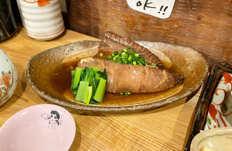 鰹の瓦煮480円。