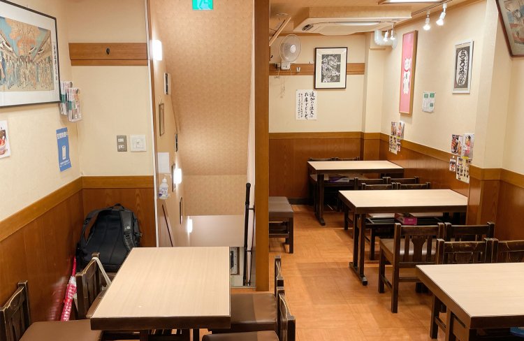 こちらは店内2階。