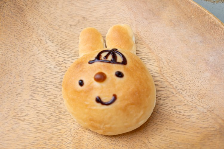 うさぎのクリームパンは230円。