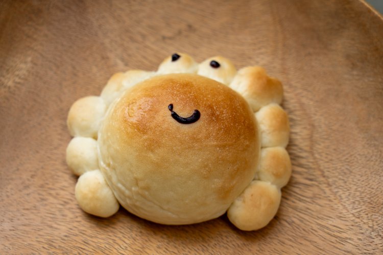 カニクリーム230円。ちゃんと8本、足があります。