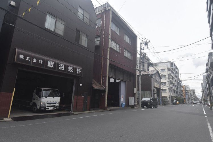 密偵・相模の彦十が住んでいたとされる付近。