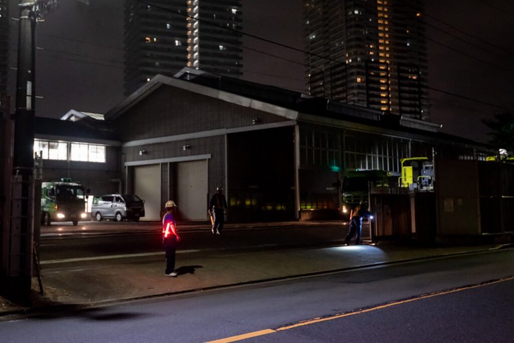 【荒川102】南千住の東京メトロ車両基地で、車両の陸送現場に遭遇！