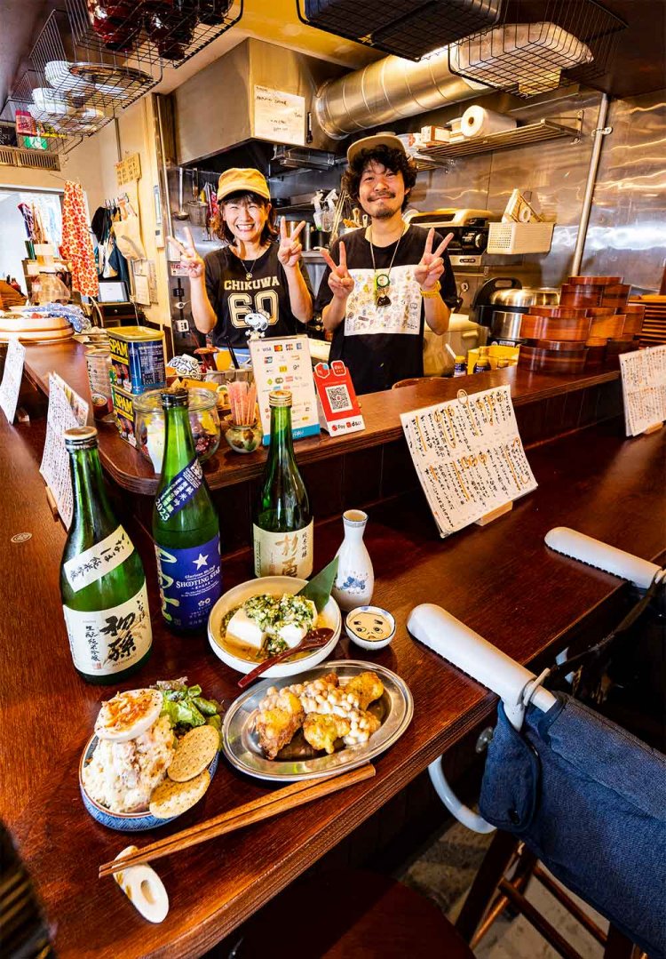 昼の磯辺揚げ付きとろろ汁定食もおすすめ！