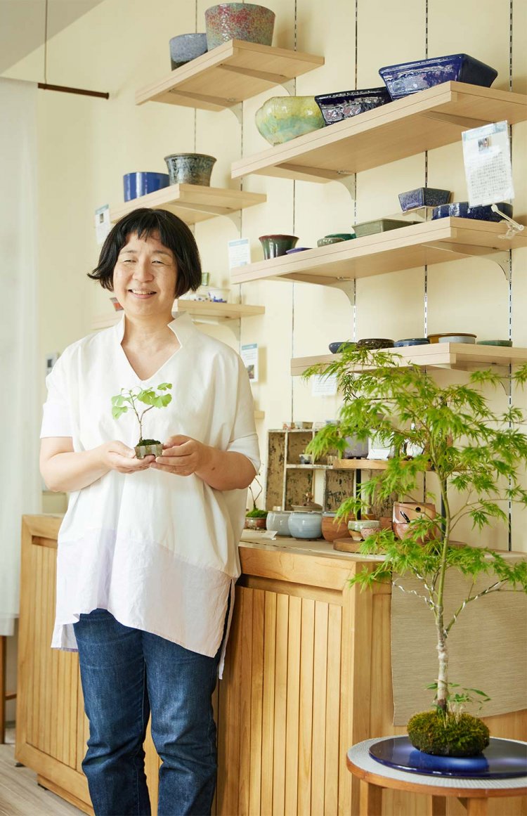 「荻窪は植物文化度が高い街です」。