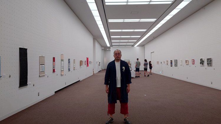 うどよしさんの書道教室は湯島にある。