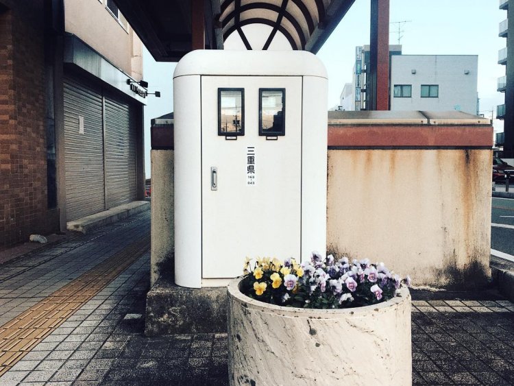 帰省する度に挨拶しに行っているという、地元の「お友達」。丸みを帯びたフォルムが愛らしい。