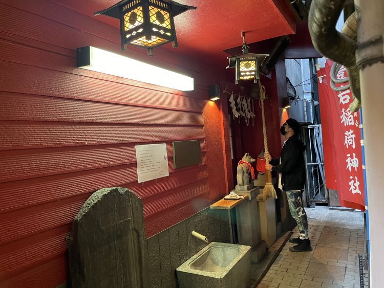 こちらの地下で御朱印もいただける。