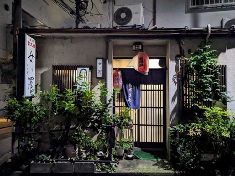 灯りの消えた『女ヶ澤』。