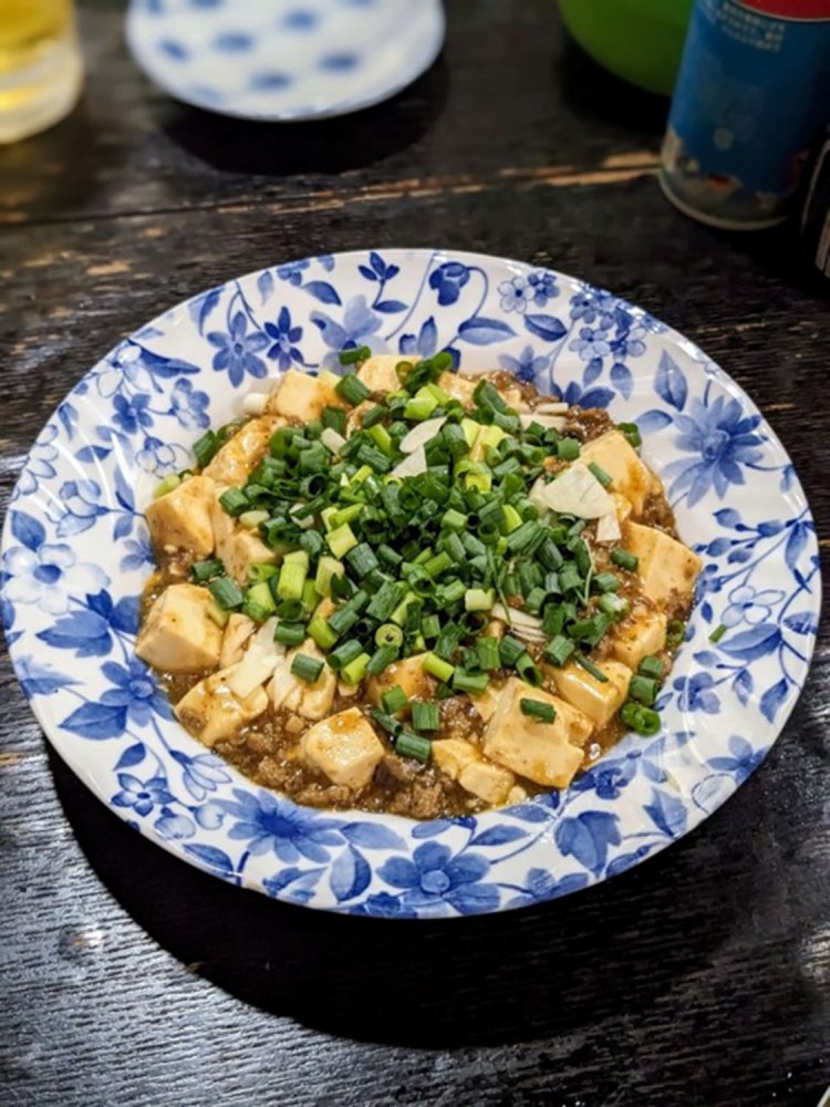 麻婆豆腐700円。