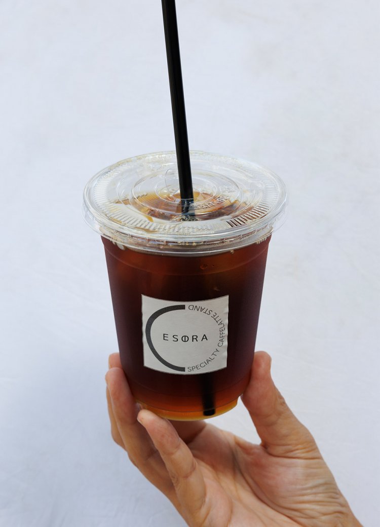 ハンドドリップアイスコーヒー620円。