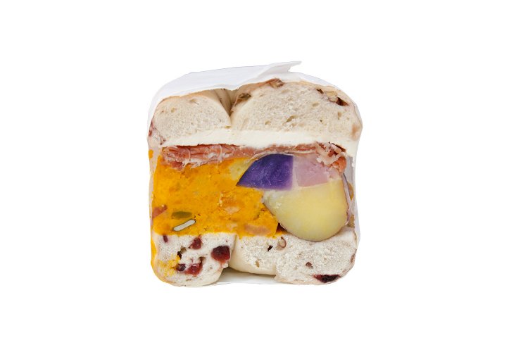 南瓜、生ハム、カラフルポテト680円。