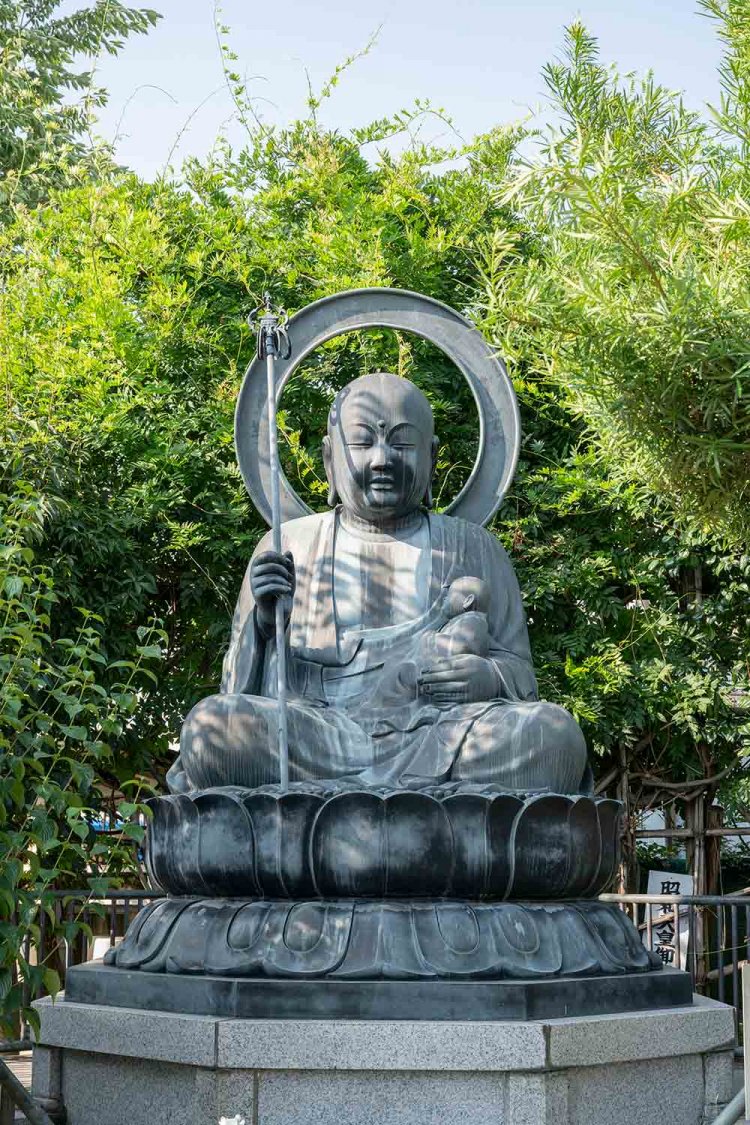 最勝寺にある子安地蔵。