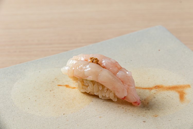 甘海老、その味噌。