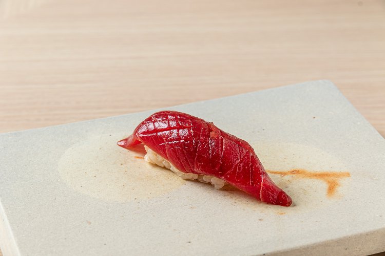 マグロヅケ、青ゆず。