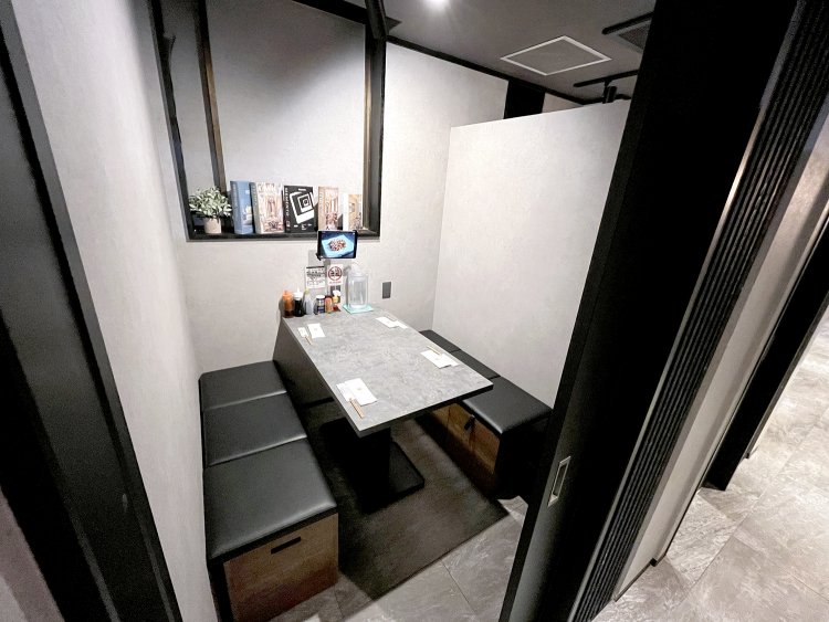 個室だと人の目を気にせずゆっくりできる。