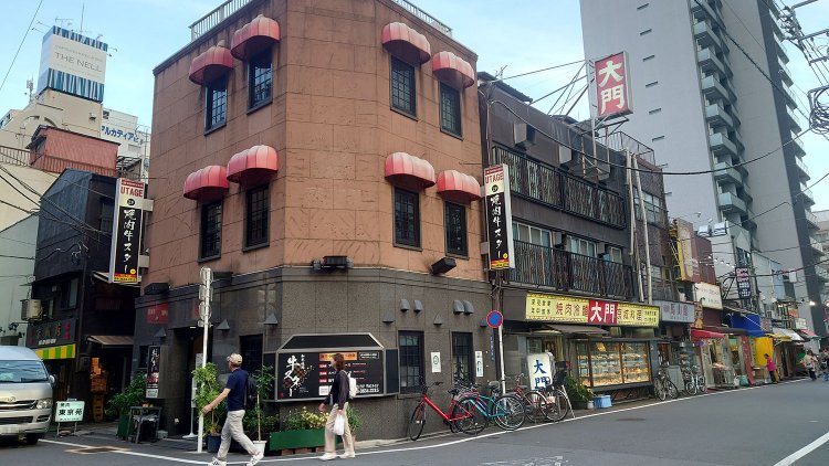 東上野コリアン街。