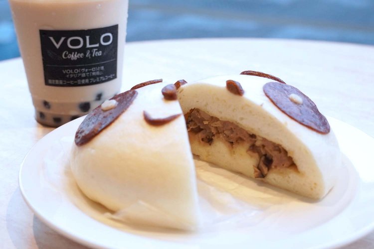 『過門香 上野バンブーガーデン店』でも販売するパンダまんは、本格派の味わい。※通常は紙に包んで提供