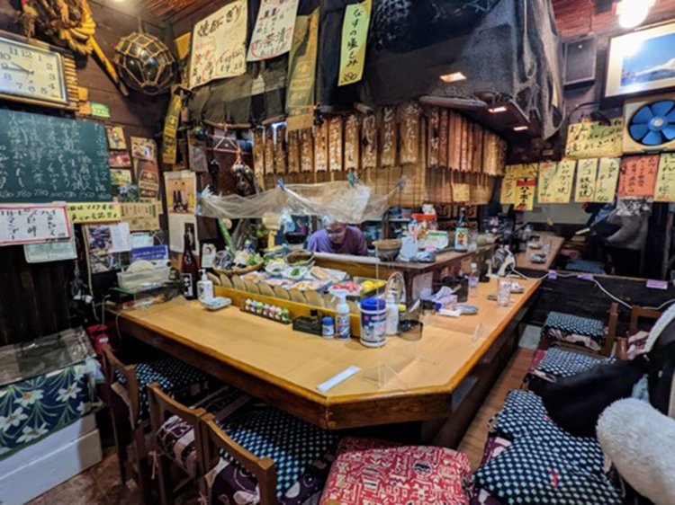 「くの字」カウンター。