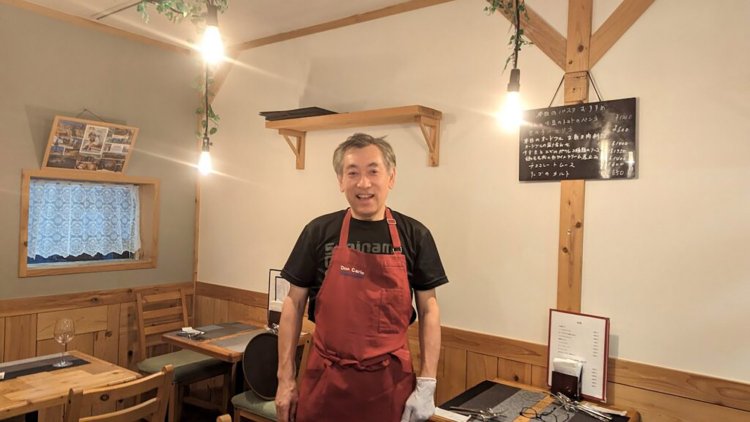 シェフ 瀬戸井さん。