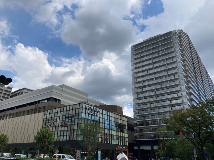 『カメイドクロック』はマンションも隣接している商業施設だ。