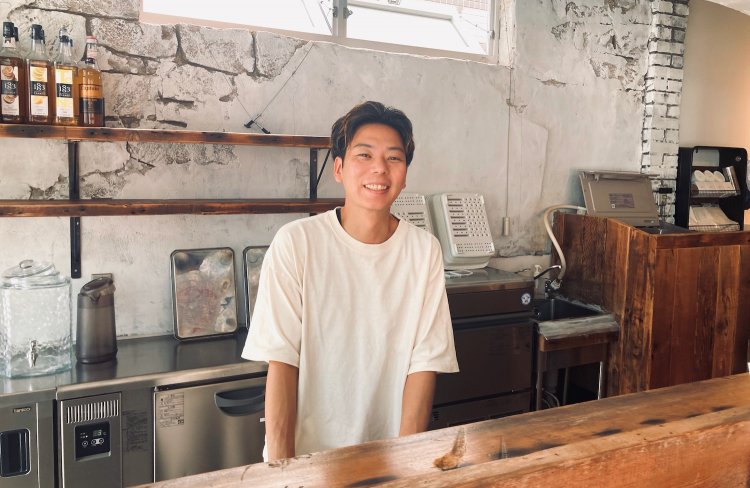 チーフパティシエの一二三さん。