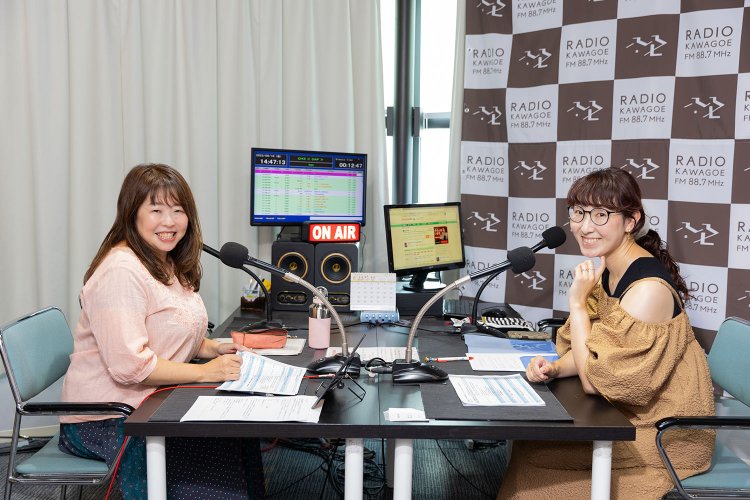 「みずたま＆ゆきのん Jewel なWeekend」の水崎環さんと瀬名ゆき乃さん。二人の明るい声に癒やされる。ちなみに、瀬名さんは本業がフルート奏者。水崎さんは霞ヶ関育ちのナレーター。