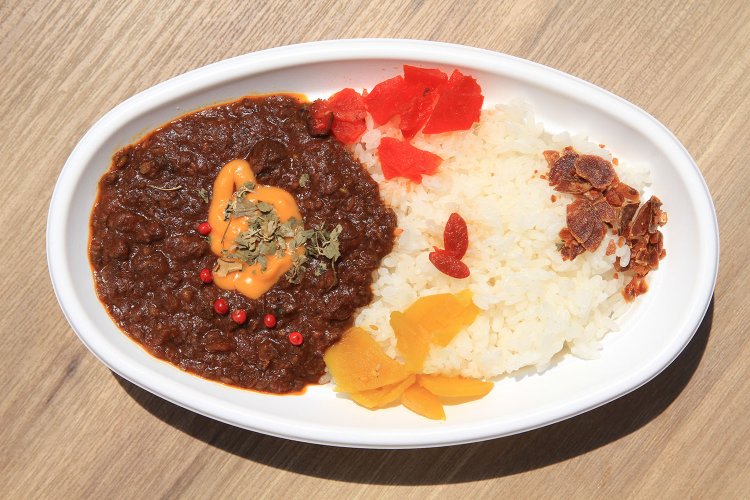 キーマカレー500円。