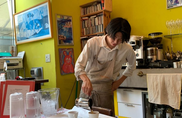 食後には、コーヒーか紅茶が提供される。