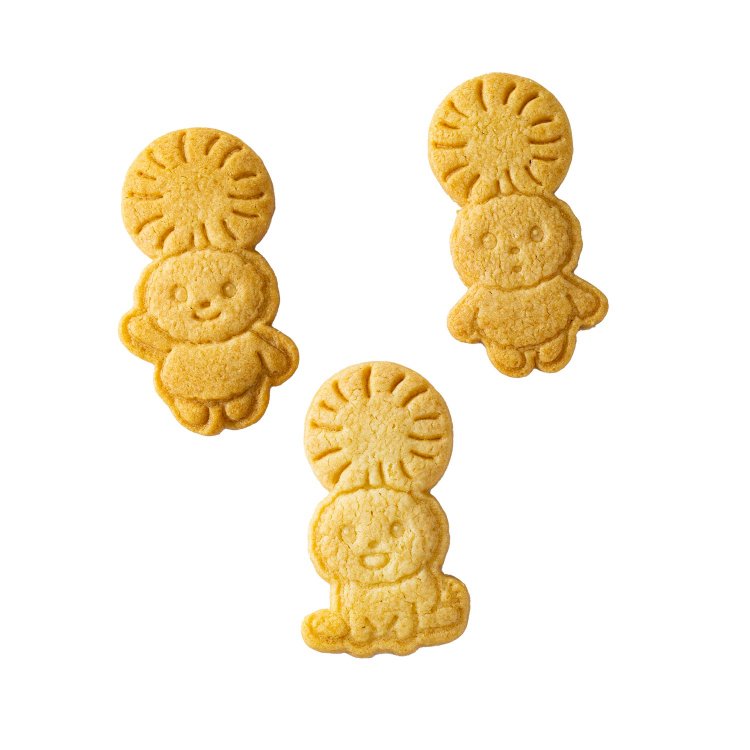 プレーンクッキー（ぽぽたん型）１枚160円。