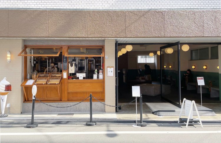 『クラマエカヌレ』正面外観。