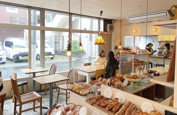 『チガヤ蔵前店』店内。