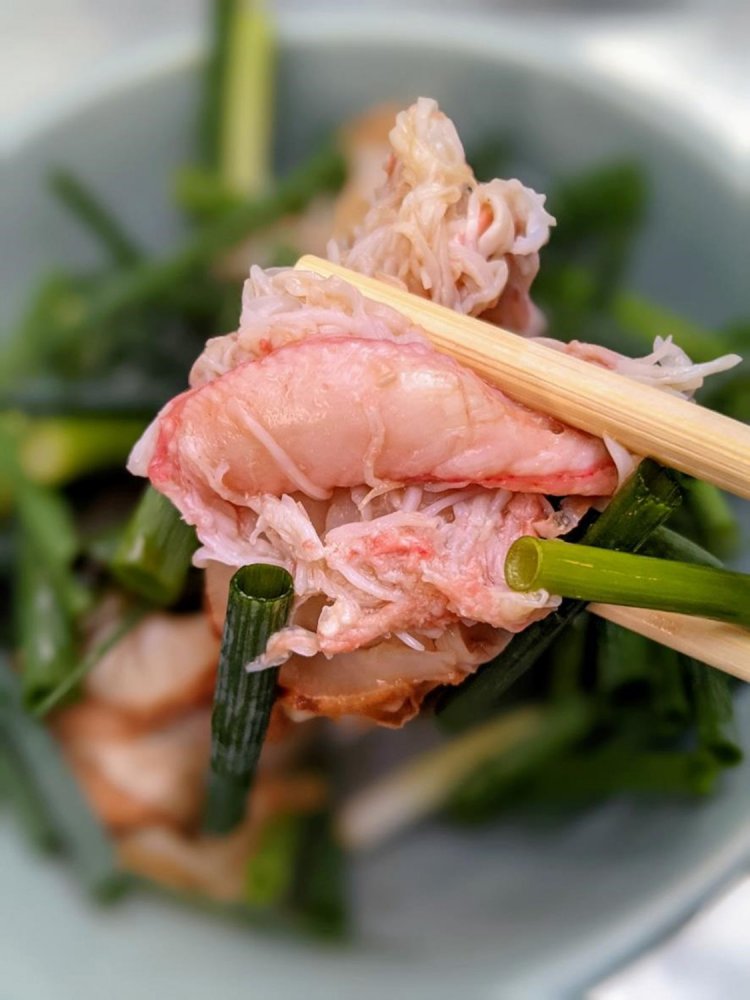 本物のカニの身！