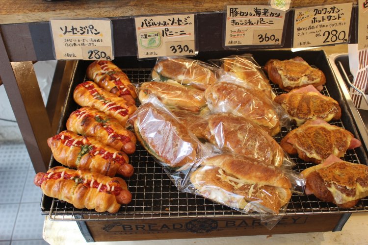 どのパンもボリュームがあるのがうれしい。