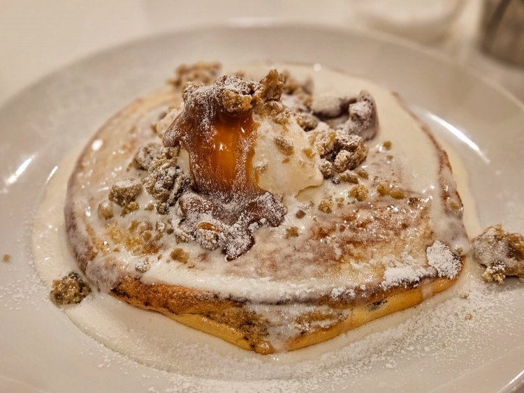 栗パンケーキ 1700円。