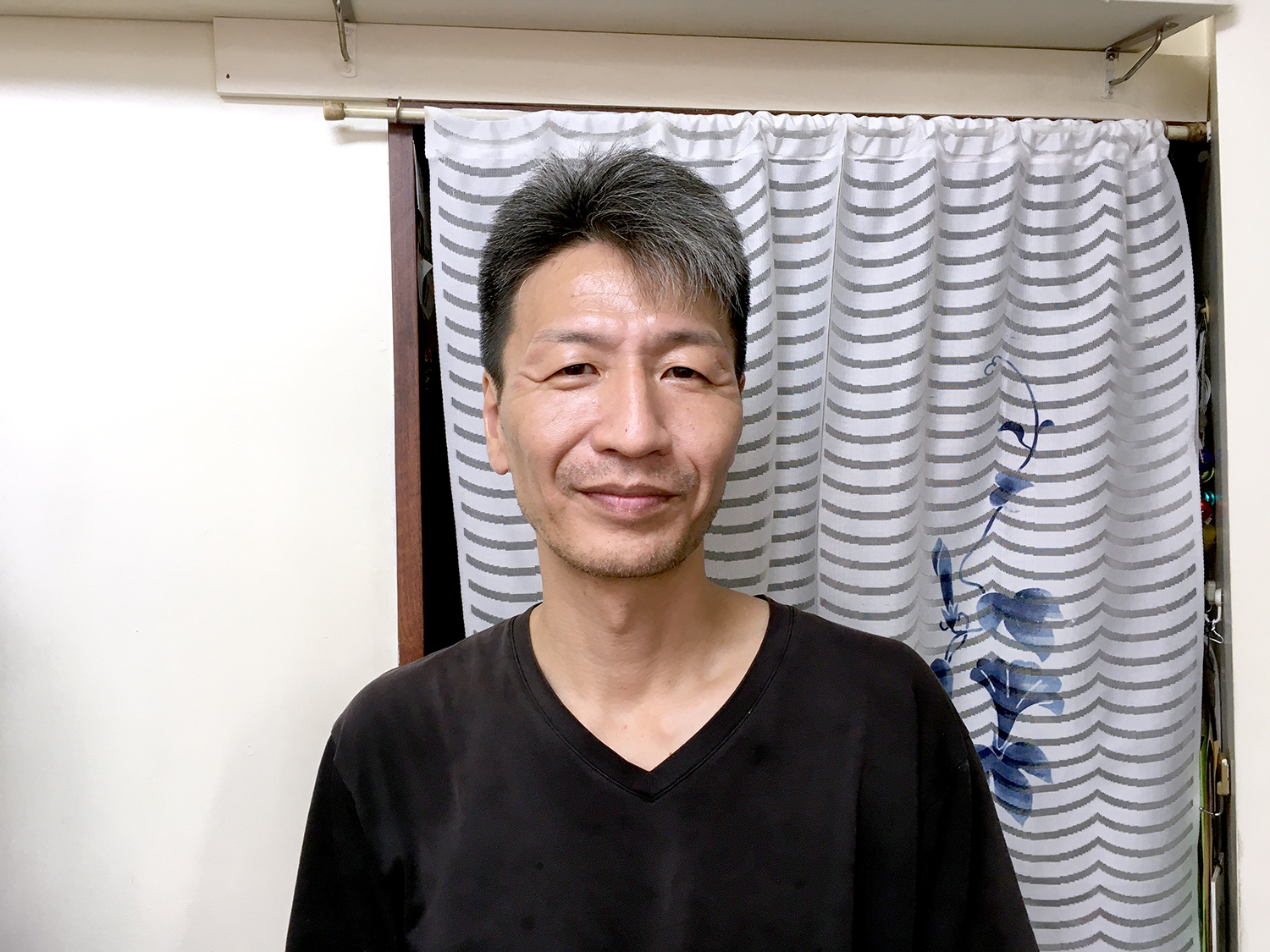 店主の宮澤さん。『六角家』で3年ほど修業して、ここ川崎で独立開業したそう。
