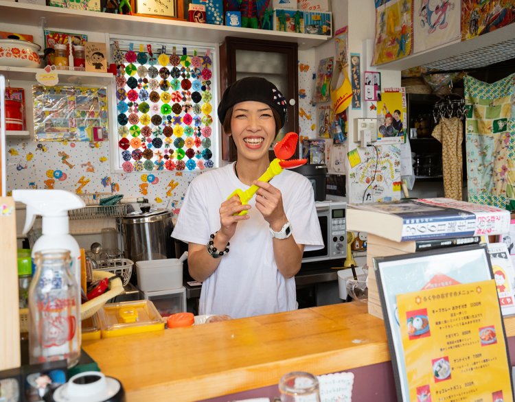 店主のついちゃん。