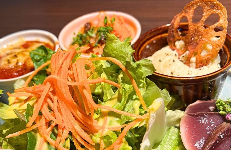 野菜本来の瑞々しい味わいはまるでメインディッシュだ。