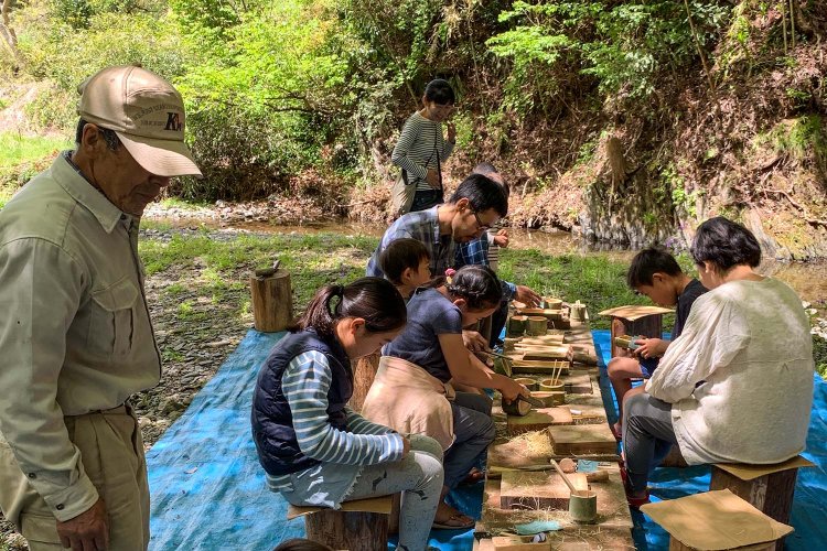 写真提供＝藤野観光協会内「藤野里山体験ツアー運営協議会」。