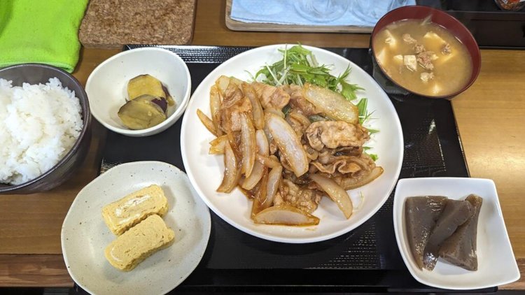 豚肉のスタミナ焼き。