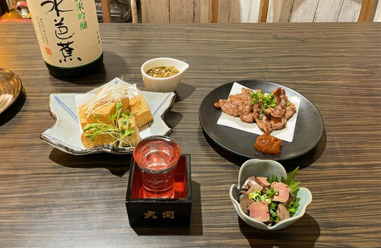 料理がずらり。