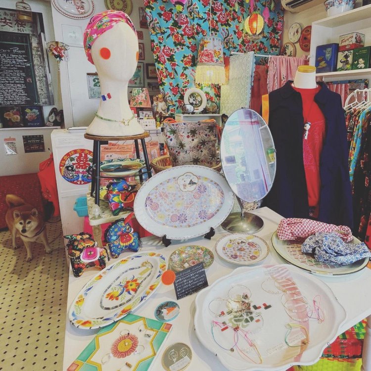 中国レトロとフランスのミックスがとても可愛い、フランスのハンドメイドブランド『LOU DOTLOU』のPOP UP。