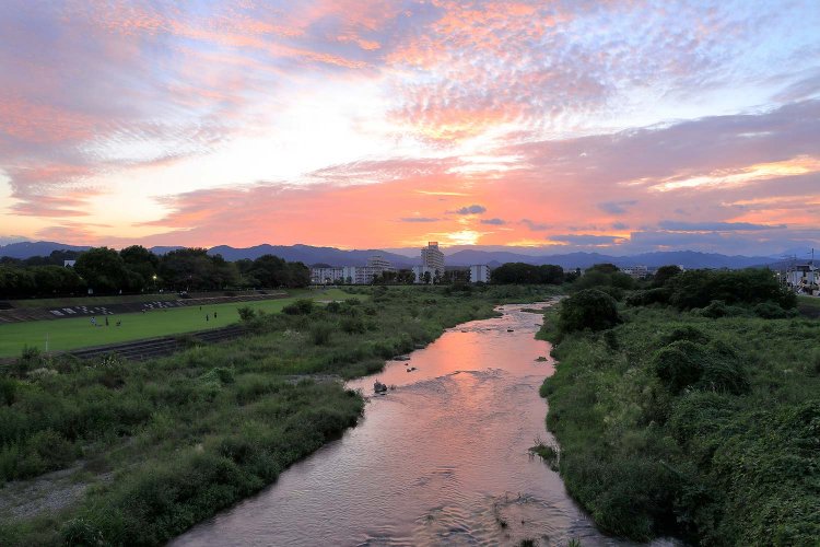 ♪「夕やけ小やけ」を口ずさみたくなる浅川。