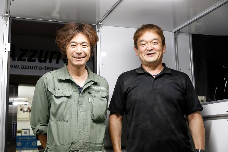 左からシェフ＆農産物担当の廣本さん、代表の藤原さん。幼馴染コンビ。