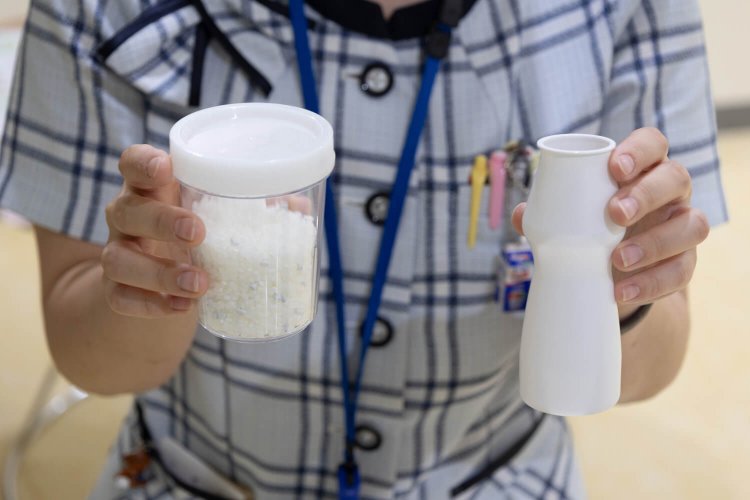 「恵 megumi」などのドリンクヨーグルトは、容器も海老名工場で製造。