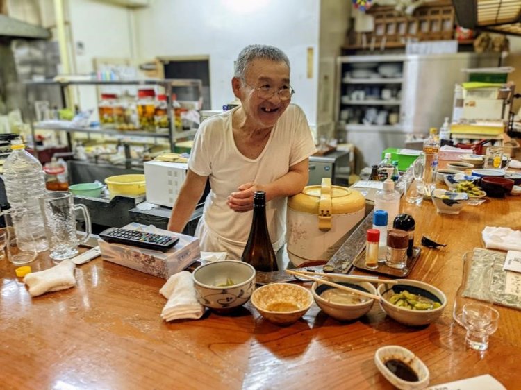 会津なまりで饒舌な大将の笑顔。