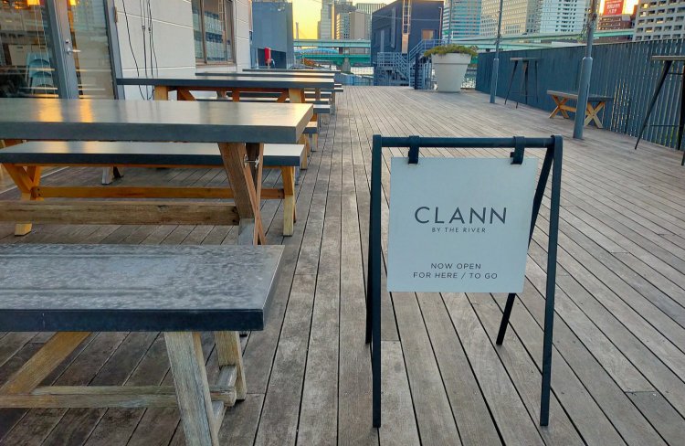 開放感のあるテラスも魅力。