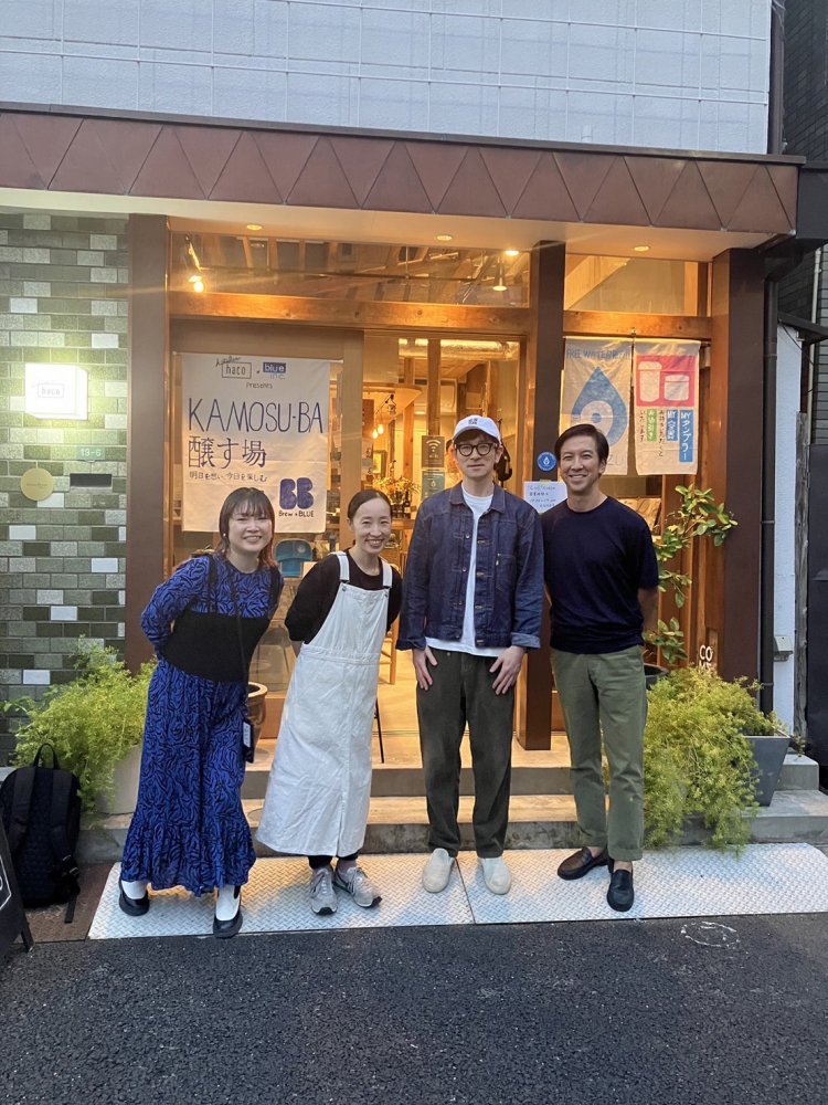 イベント「KAMOSU-BA」の際の一枚（写真提供＝kitchen haco）。