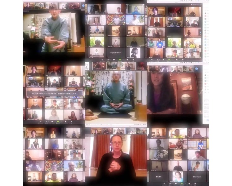 初回のみ事前にメールまたはfacebookメッセンジャーで参加希望を送り参加する。以後は毎回共通のzoomのURLを開くだけで参加可能。